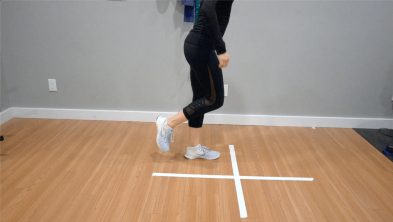 Ankle Sprain Injury: One Leg Hop