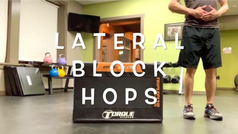 Ankle Sprain & Strain – Lateral Block Hops