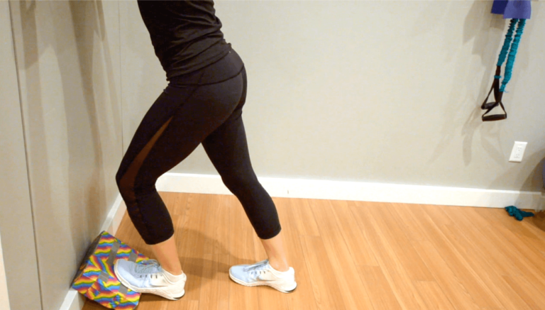 Chronic Ankle Sprains and Strains: Soleus Calf Muscle Stretch