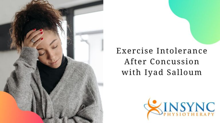 Exercise Intolerance After Concussion with Iyad Salloum