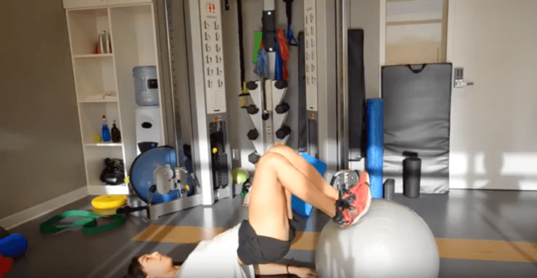 Knee ACL Ligament Injury Prevention: Ultimate Frisbee Training Part 8 – “Advanced Hamstring Curl”