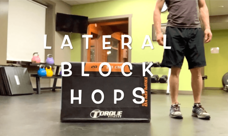 Knee Ligament Injuries – 2 Leg Lateral Block Hops