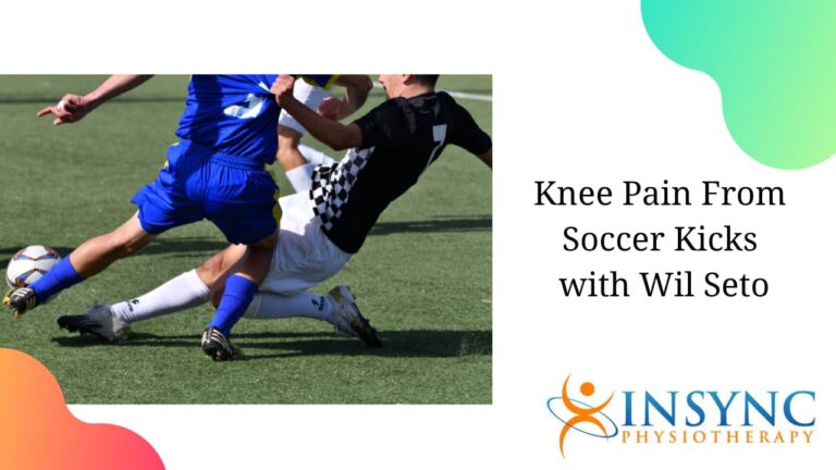 Knee Pain from Soccer Kicks