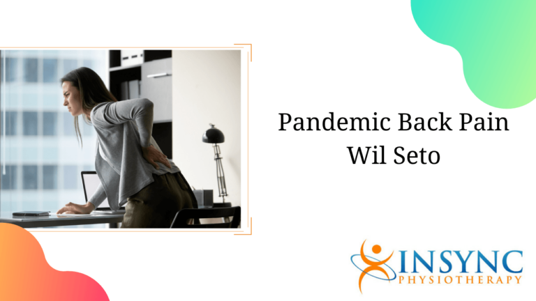 Pandemic Back Pain