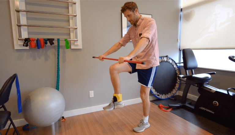 Preventing Cycling Injuries and Hip Injuries – Core & Hip Strengthening with Leg Weight