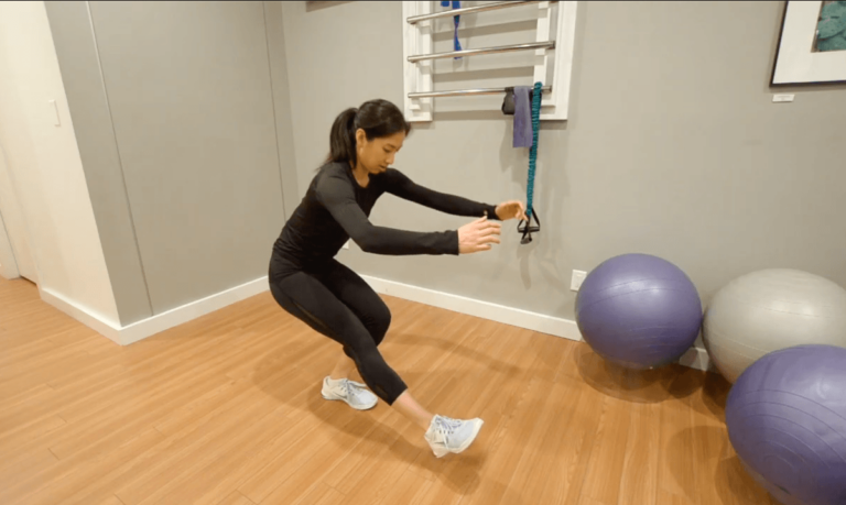 Sacroiliac Joint Syndrome- Gluteus Medius Muscle Strengthening Pistol Squats