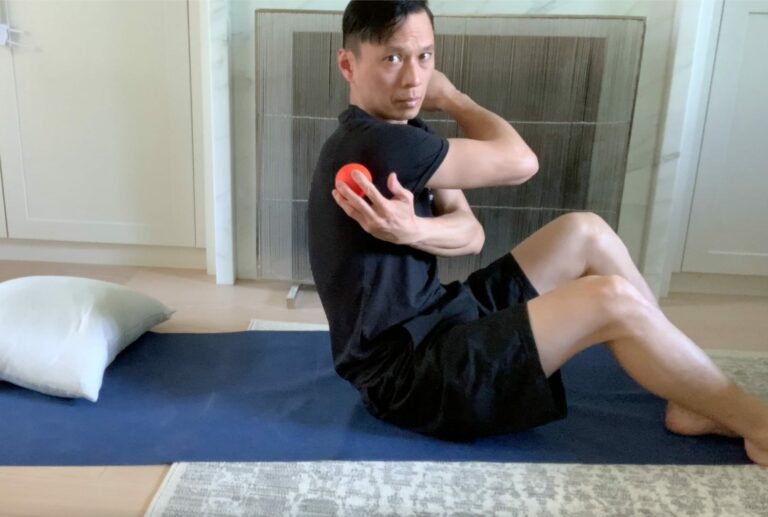 Shoulder Injury Recovery – Rotator Cuff Ball Release