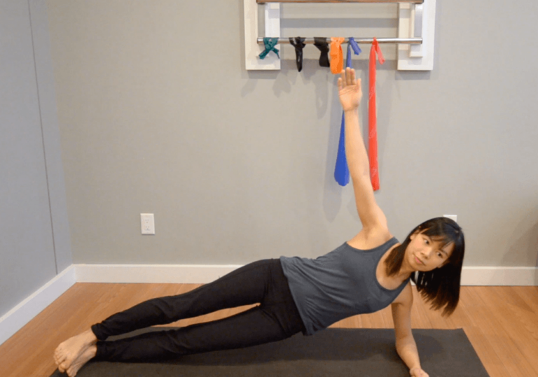 Shoulder Rotator Cuff Strain Injuries – Side-Planks on Elbow Level 2