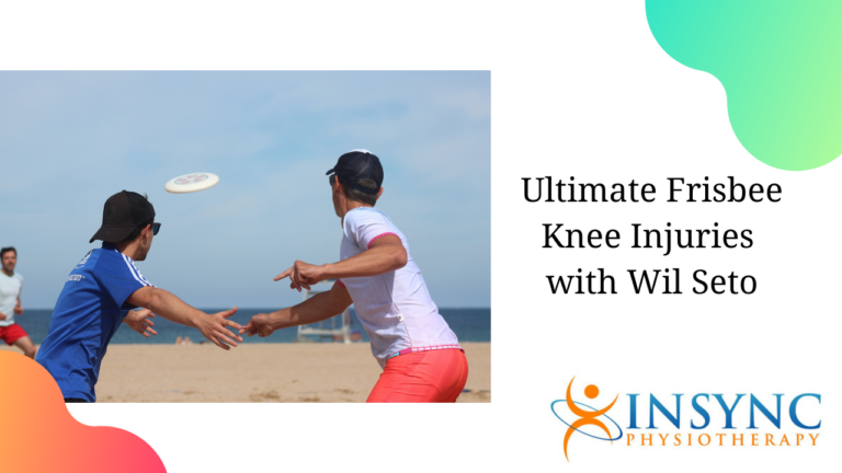 Ultimate Frisbee Knee Injuries with Wil Seto