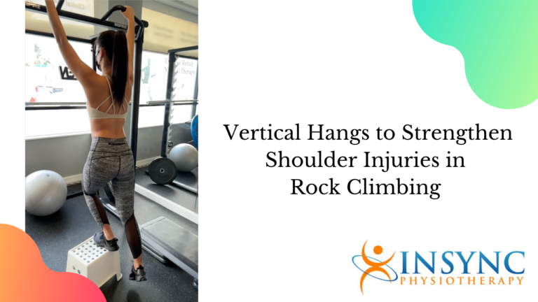Vertical Hangs to Strengthen Shoulder Injuries in Rock Climbing