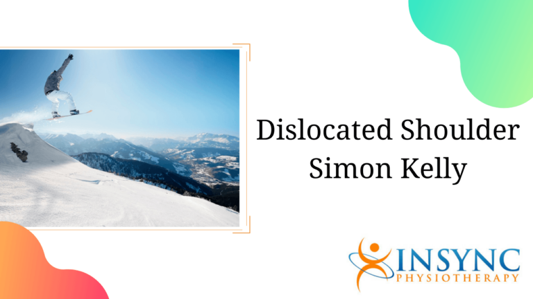 Simon Kelly – Shoulder Dislocation